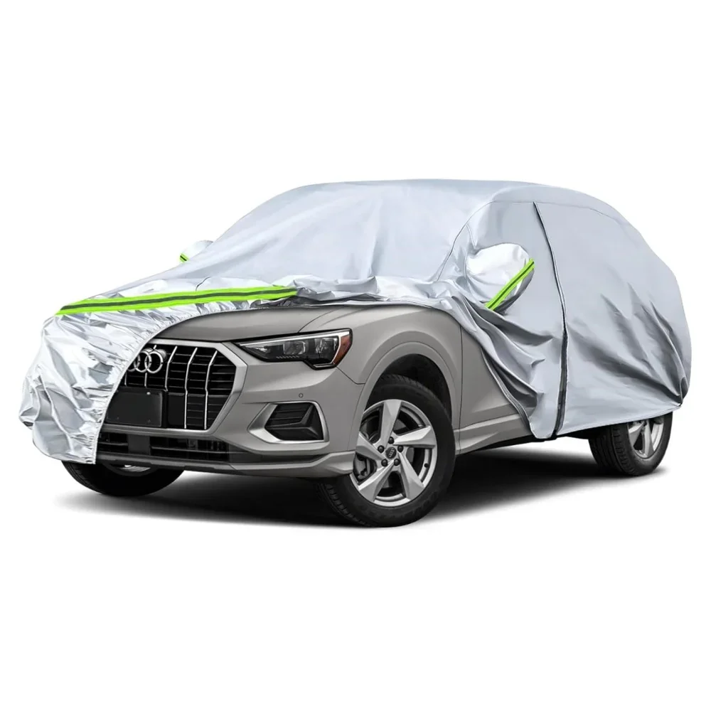 Чехол для автомобиля Audi Q3 2012-2025, серебристый, всепогодный, на заказ, с молнией на двери, ветрозащитной лентой, для защиты от снега, дождя, пыли и града
Чехол для автомобиля Audi Q3 2012-2025, серебристый, всепогодный, на заказ, с молнией на двери, ветрозащитной лентой, для защиты от снега, дождя, пыли и града