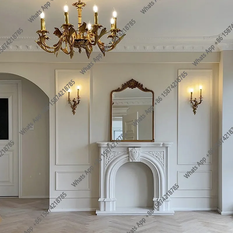 S64 French Marble Fireplace European Villa Living Room Arched Marble Stone Carving Fireplace American Light Luxury Stone Firepla
S64 French Marble Fireplace European Villa Living Room Arched Marble Stone Carving Fireplace American Light Luxury Stone Firepla