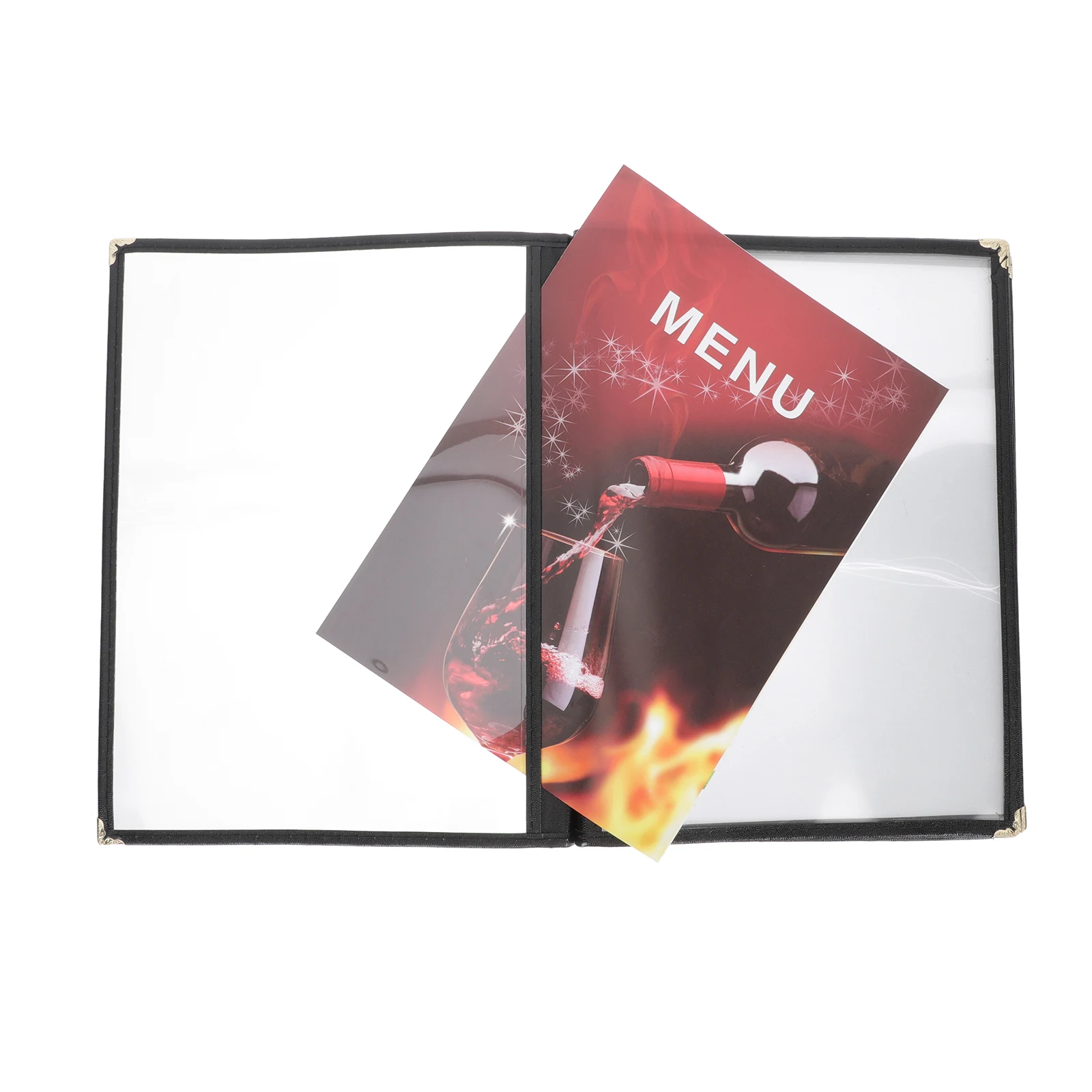 Pvc Recipe 8 Pages Clear Waterproof Menu Cover Menu Cover Waterproof Oilproof Protector For Restaurant Bar Cafe A4 Size
Pvc Recipe 8 Pages Clear Waterproof Menu Cover Menu Cover Waterproof Oilproof Protector For Restaurant Bar Cafe A4 Size