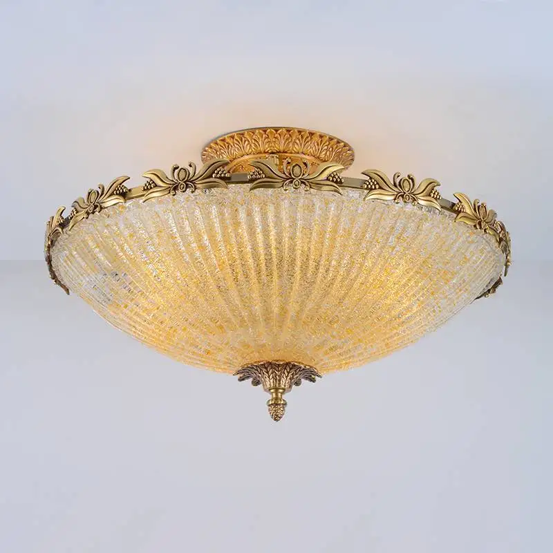 European-style all-copper bedroom living room modern atmosphere simple ceiling lamp pendant lights
European-style all-copper bedroom living room modern atmosphere simple ceiling lamp pendant lights