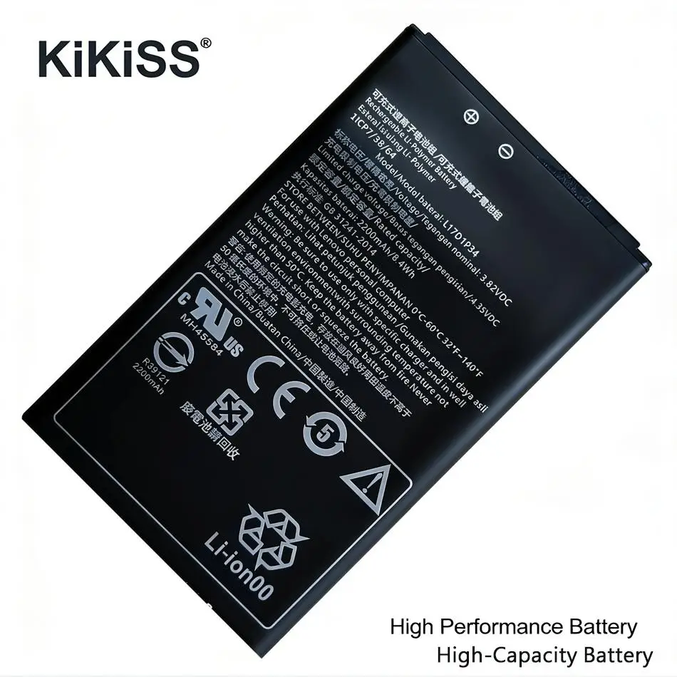 Высокопроизводительный аккумулятор для мобильного телефона Lenovo L17D1P34, 2200 мАч
Высокопроизводительный аккумулятор для мобильного телефона Lenovo L17D1P34, 2200 мАч