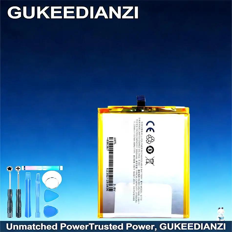 Аккумулятор для мобильного телефона BT51 для Meizu Meizy MX5 M575M M575U 3150 мАч, долговечный, с длительным сроком службы
Аккумулятор для мобильного телефона BT51 для Meizu Meizy MX5 M575M M575U 3150 мАч, долговечный, с длительным сроком службы