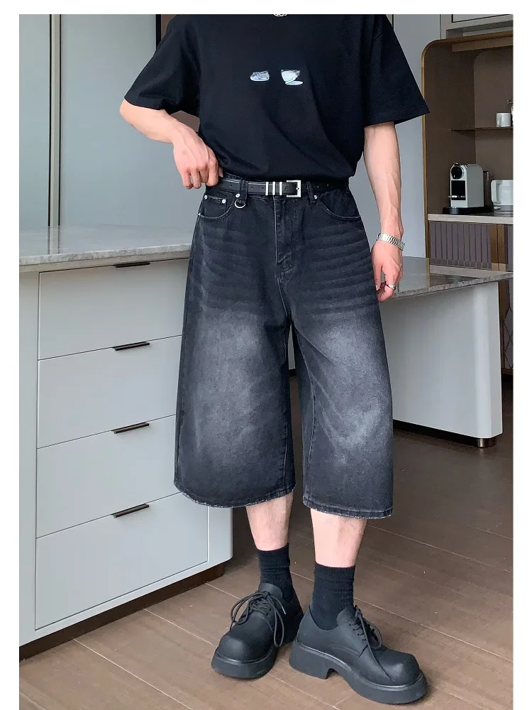 Waed Vintage High Street Seven-Foot Свободные американские повседневные джинсы в стиле ретро, широкие брюки, мужские летние джинсы с высокой талией
Waed Vintage High Street Seven-Foot Свободные американские повседневные джинсы в стиле ретро, широкие брюки, мужские летние джинсы с высокой талией