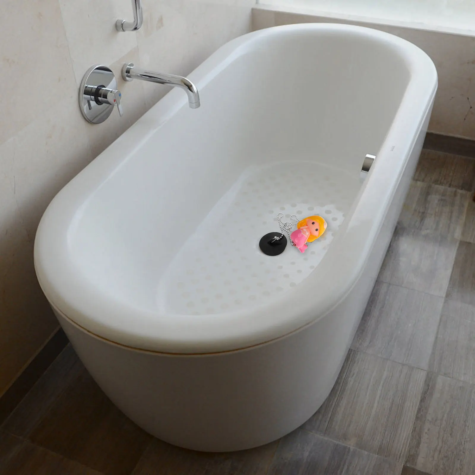 Mermaid Bathtub Stopper Rubber Drain Plug Tub Sink Washbasin Chain Included Drain Cover Bathroom Accessory
Mermaid Bathtub Stopper Rubber Drain Plug Tub Sink Washbasin Chain Included Drain Cover Bathroom Accessory