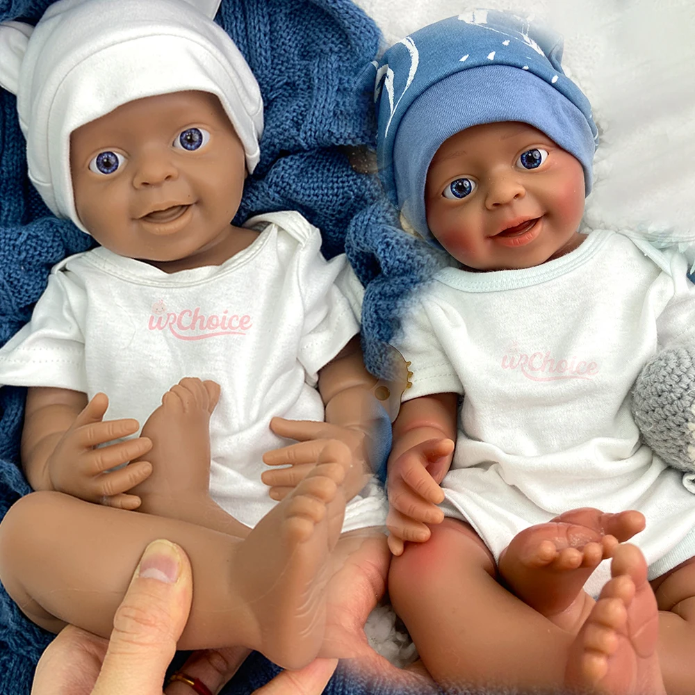 45cm Soft Touch Lifelike Silicone Reborn Baby Boy Handmade Waterproof Adorable Newborn Doll Perfect for Movie Scenes
45cm Soft Touch Lifelike Silicone Reborn Baby Boy Handmade Waterproof Adorable Newborn Doll Perfect for Movie Scenes