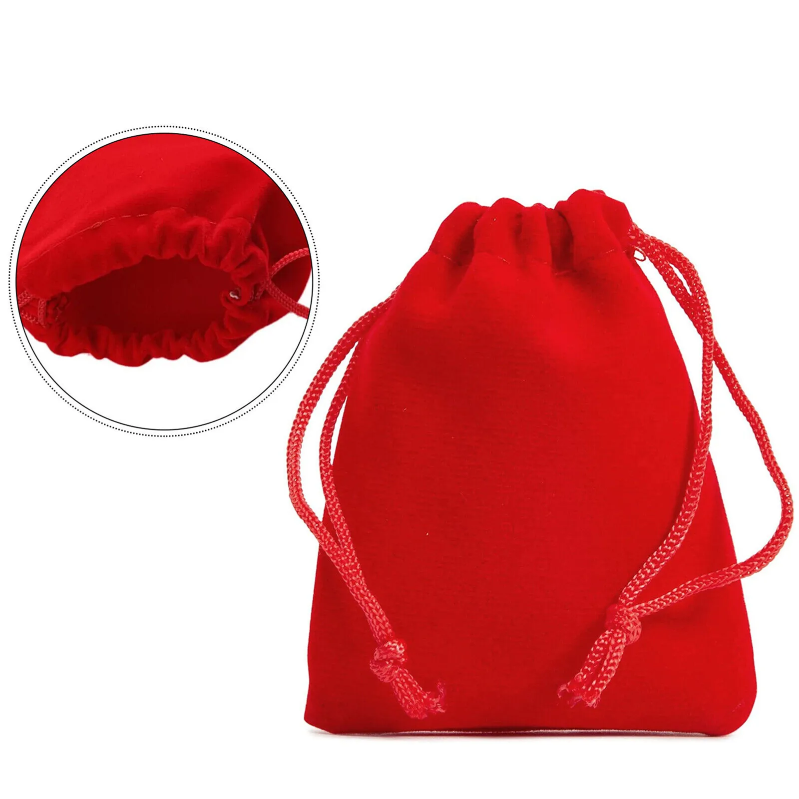 50Pcs Velvet Jewelry Bags Christmas Wedding Candy Bags Party Decoration Drawable Pouches Gift Pouches Jewelry Packaging Display
50Pcs Velvet Jewelry Bags Christmas Wedding Candy Bags Party Decoration Drawable Pouches Gift Pouches Jewelry Packaging Display