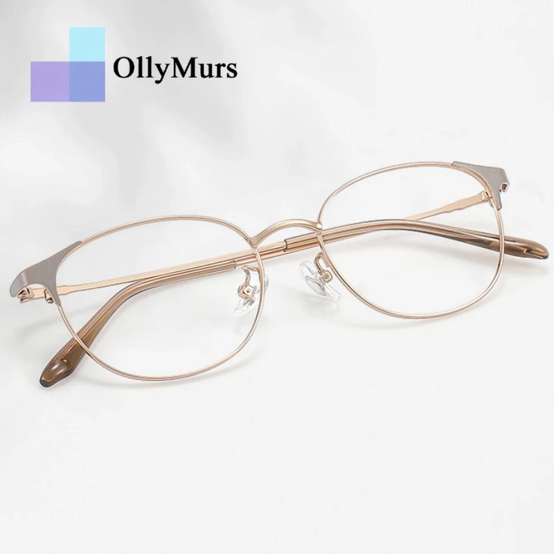Очки OLLYMURS UltralightPrescription для женщин, ретро-оправа овальной формы, для коррекции близорукости, дальнозоркости, прогрессивные, из титанового сплава, модель Z028
Очки OLLYMURS UltralightPrescription для женщин, ретро-оправа овальной формы, для коррекции близорукости, дальнозоркости, прогрессивные, из титанового сплава, модель Z028