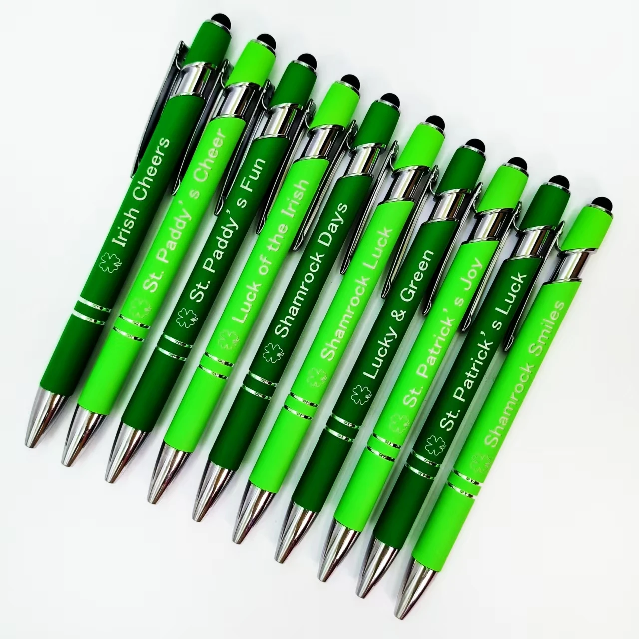 10 шт./16 шт., счастливая фраза Святого Патрика, гравировальная ручка, ирландская благословение, масштабируемая шариковая ручка, ежедневные офисные канцелярские принадлежности
10 шт./16 шт., счастливая фраза Святого Патрика, гравировальная ручка, ирландская благословение, масштабируемая шариковая ручка, ежедневные офисные канцелярские принадлежности