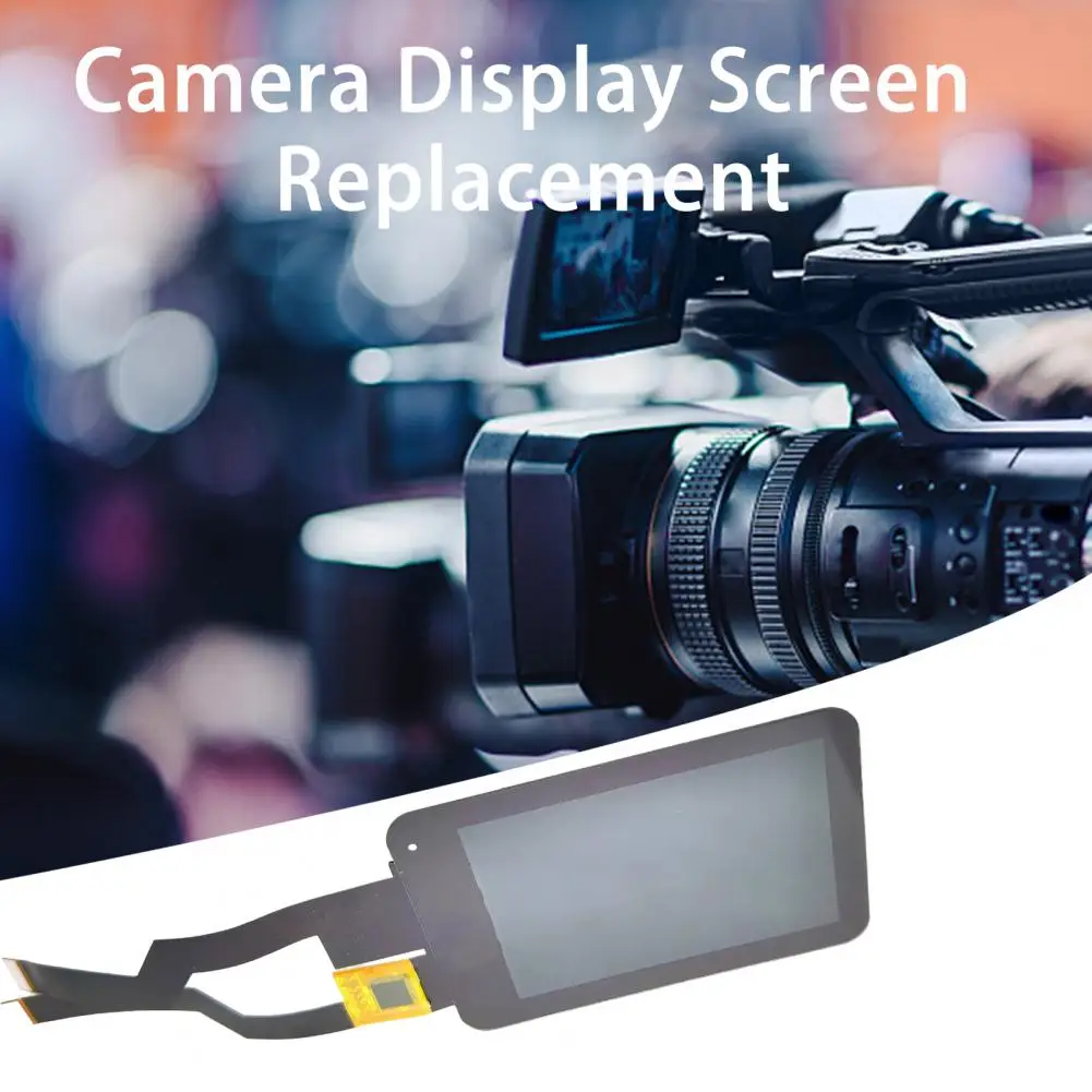 Practical Camera Screen Professional Display Screen Simple Operation Camera LCD Screen Repair Replacement Repair Part
Practical Camera Screen Professional Display Screen Simple Operation Camera LCD Screen Repair Replacement Repair Part