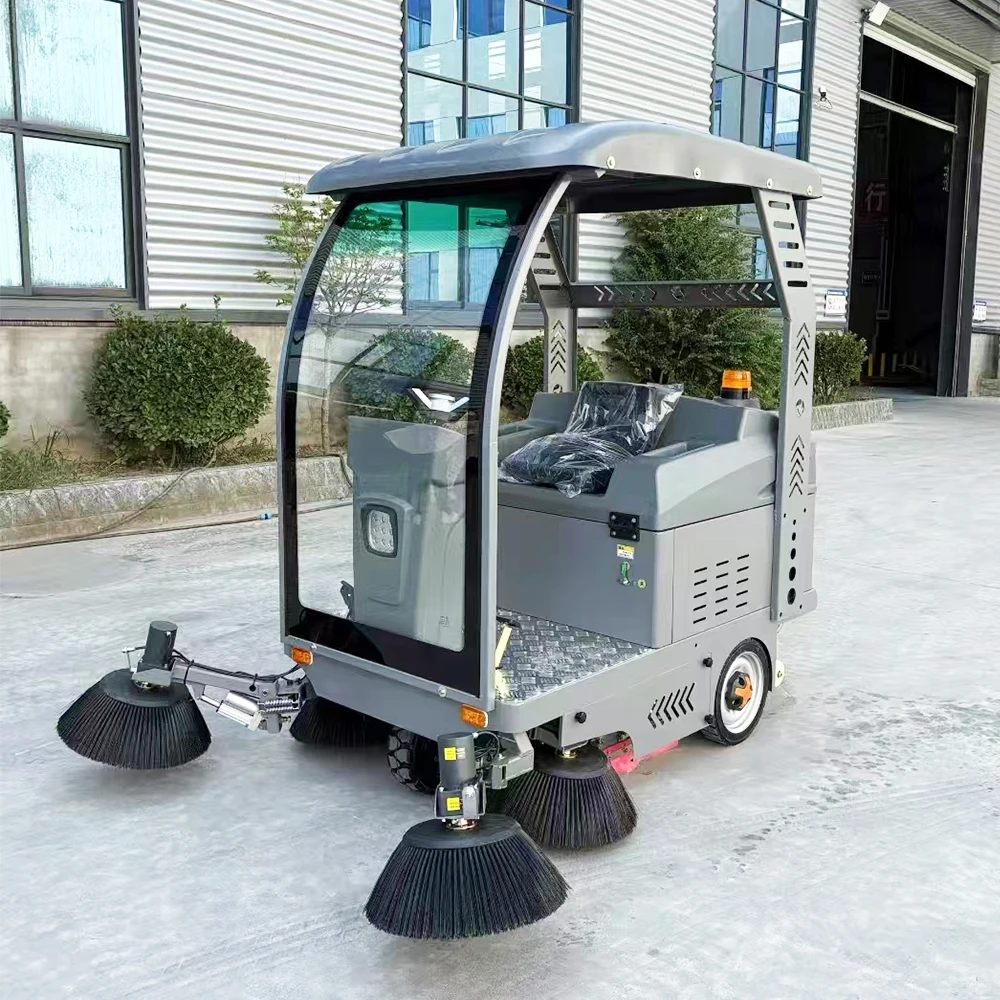 Industrial Cleaning Machine Factory Property And Road Electric Four Brush Cleaning Vehicle With Shed And Glass
Industrial Cleaning Machine Factory Property And Road Electric Four Brush Cleaning Vehicle With Shed And Glass