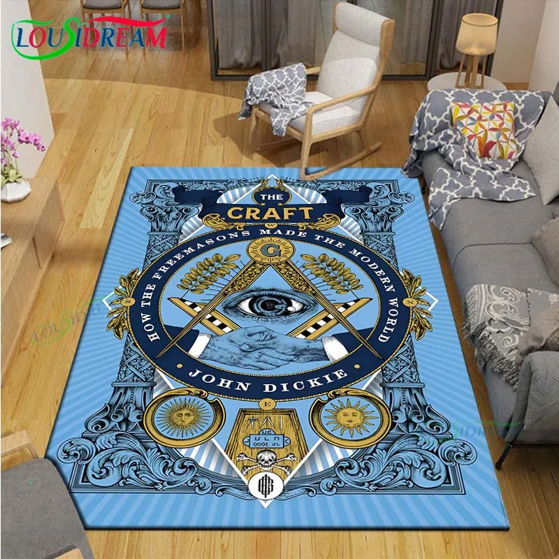 Fashion Freemasonry Carpets Bedroom Becoration Living Room Decoration Carpets for Bed Room Rug Anime Rug Area Rug
Fashion Freemasonry Carpets Bedroom Becoration Living Room Decoration Carpets for Bed Room Rug Anime Rug Area Rug