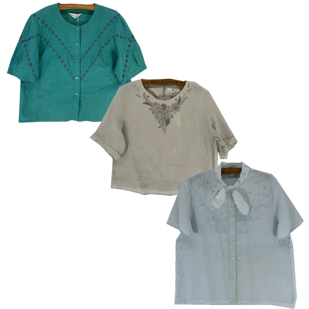 Loose Doll Style Short Sleeve Shirt Vintage Girl Personality Artistic Japanese Retro Women's Summer Fashion Shirt
Loose Doll Style Short Sleeve Shirt Vintage Girl Personality Artistic Japanese Retro Women's Summer Fashion Shirt