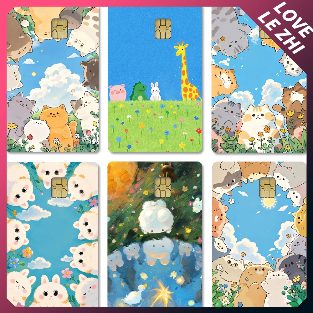 Cute Surrounded By Animals Credit Card Cover Stickers Skin for Campus Card Waterproof Decoration Diy Waterproof Sticker Gift
Cute Surrounded By Animals Credit Card Cover Stickers Skin for Campus Card Waterproof Decoration Diy Waterproof Sticker Gift