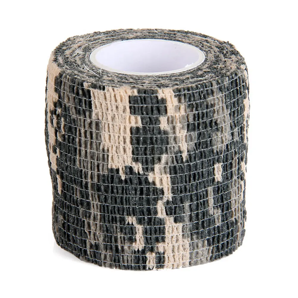 Self-Adhesive Protective Camouflage Tape Wrap 5cmx4.5m Non-Woven Fabric Multi-Functional Military Hunting Outdoor Gear
Self-Adhesive Protective Camouflage Tape Wrap 5cmx4.5m Non-Woven Fabric Multi-Functional Military Hunting Outdoor Gear