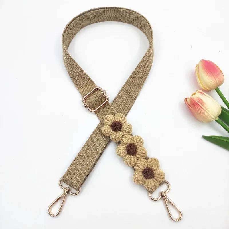 2.5CM Cotton Shoulder Strap Diy Exquisite Flower Universal Fashionable Durable Precision Woven Diagonal Shoulder Strap
2.5CM Cotton Shoulder Strap Diy Exquisite Flower Universal Fashionable Durable Precision Woven Diagonal Shoulder Strap