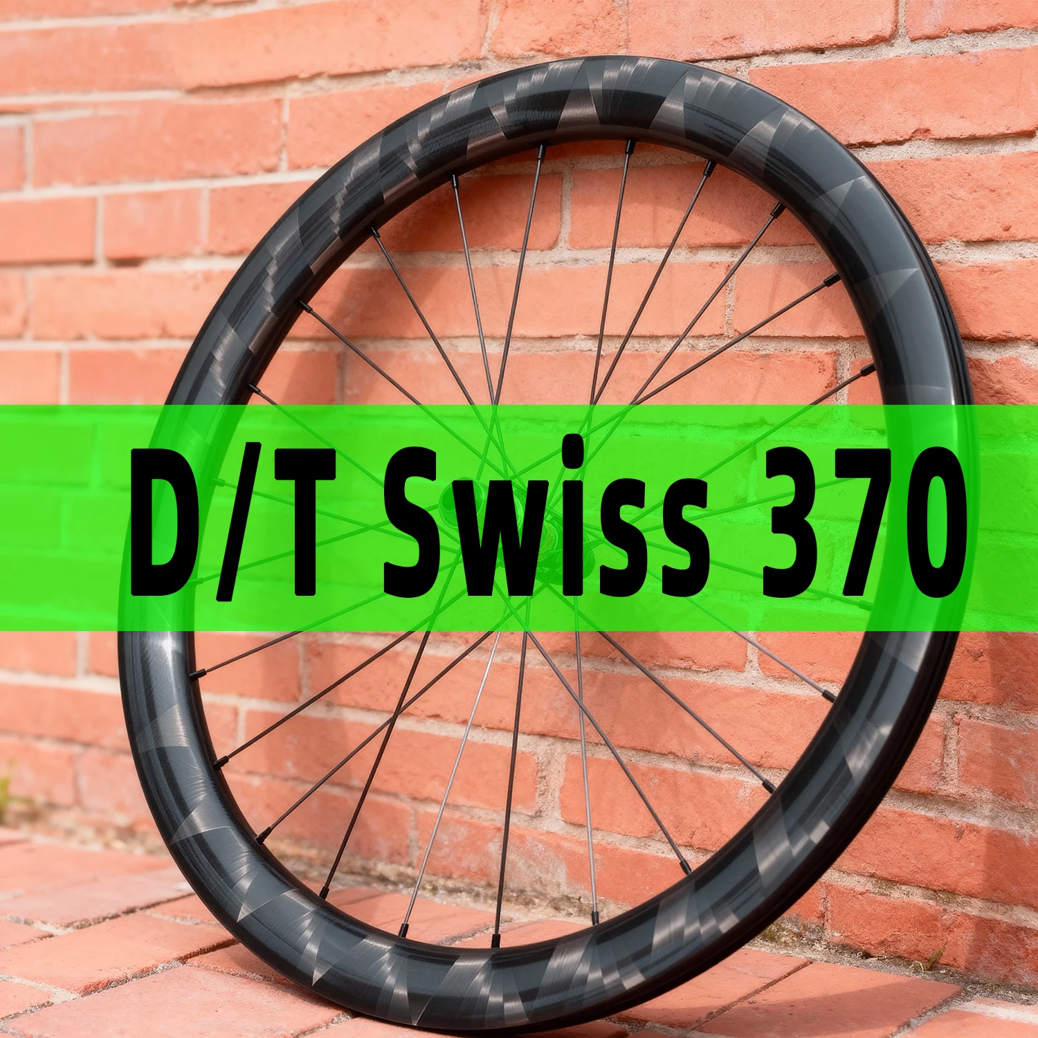 D/T Swiss 370 700c Carbon Aero Road Wheelset with Butterfly Weave - Hand-built, Clincher, Center Lock Disc, Racing Grade
D/T Swiss 370 700c Carbon Aero Road Wheelset with Butterfly Weave - Hand-built, Clincher, Center Lock Disc, Racing Grade