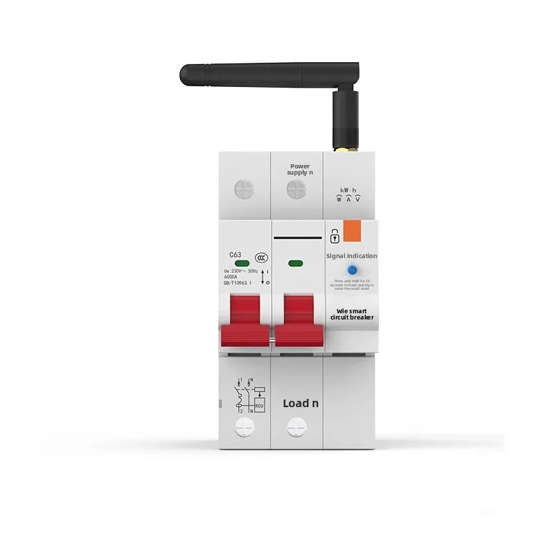 Tuya Smart WiFi Circuit Breaker With Energy Metering GFCI Leakage Protection Remote Control Timer For Home RV And Commercial Use
Tuya Smart WiFi Circuit Breaker With Energy Metering GFCI Leakage Protection Remote Control Timer For Home RV And Commercial Use