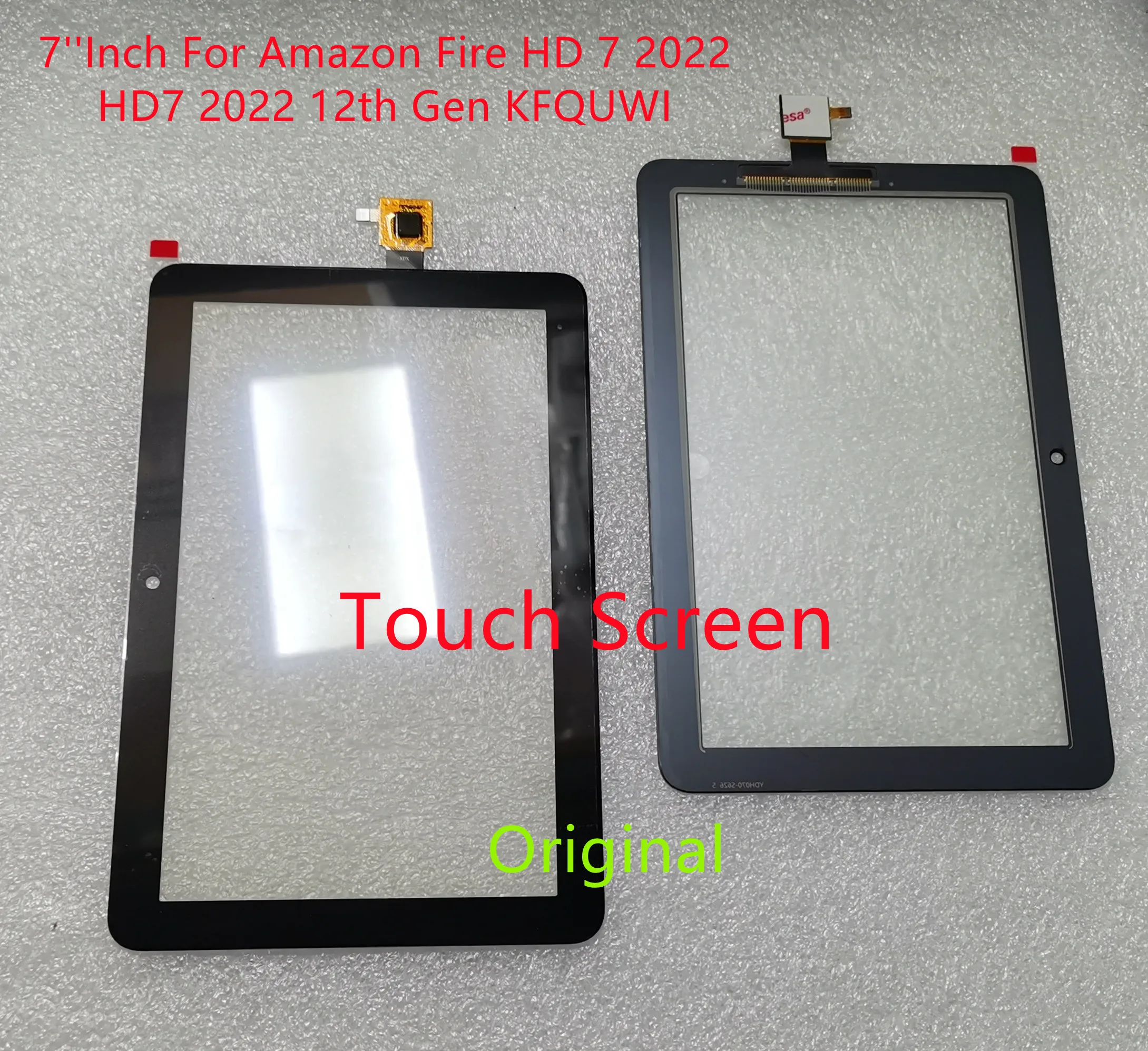 Новый 7-дюймовый сенсорный экран (дигитайзер) для Amazon Fire HD 7 2022 (HD7 2022 12-го поколения KFQUWI), переднее стекло, запасные части, протестировано
Новый 7-дюймовый сенсорный экран (дигитайзер) для Amazon Fire HD 7 2022 (HD7 2022 12-го поколения KFQUWI), переднее стекло, запасные части, протестировано