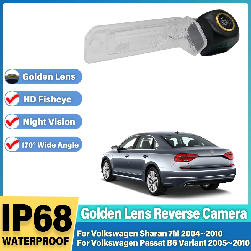 Камера заднего вида для Volkswagen Sharan 7M Passat B6 Variant 2004 ~ 2010, камера номерного знака, CCD, резервная камера ночного видения
Камера заднего вида для Volkswagen Sharan 7M Passat B6 Variant 2004 ~ 2010, камера номерного знака, CCD, резервная камера ночного видения