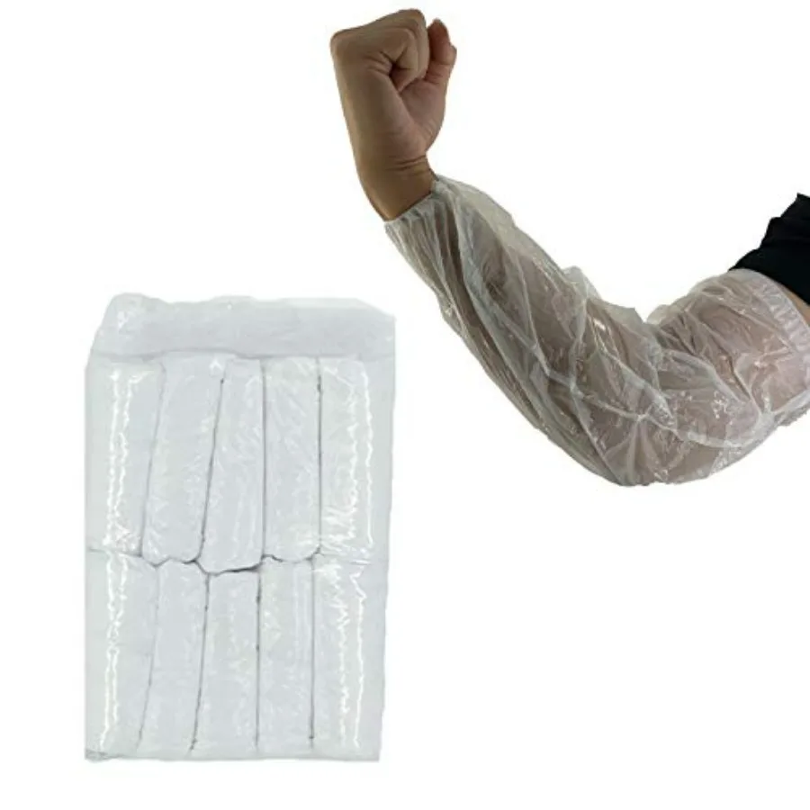 Disposable Arm Sleeves Covers, 100pcs Waterproof PE Oversleeves Covers
Disposable Arm Sleeves Covers, 100pcs Waterproof PE Oversleeves Covers