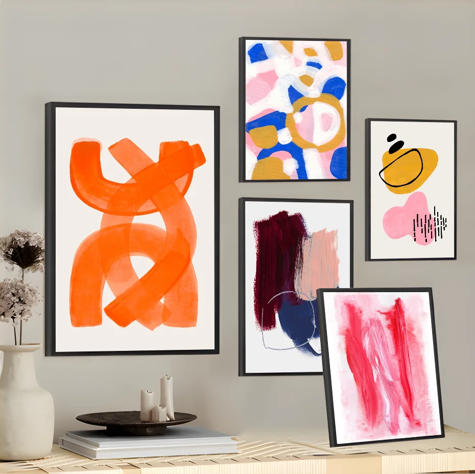 Wall Art Painting Abstract Brush Strokes Poster For Home Decoration Interior Room Decor Waterproof Bathroom Posters
Wall Art Painting Abstract Brush Strokes Poster For Home Decoration Interior Room Decor Waterproof Bathroom Posters
