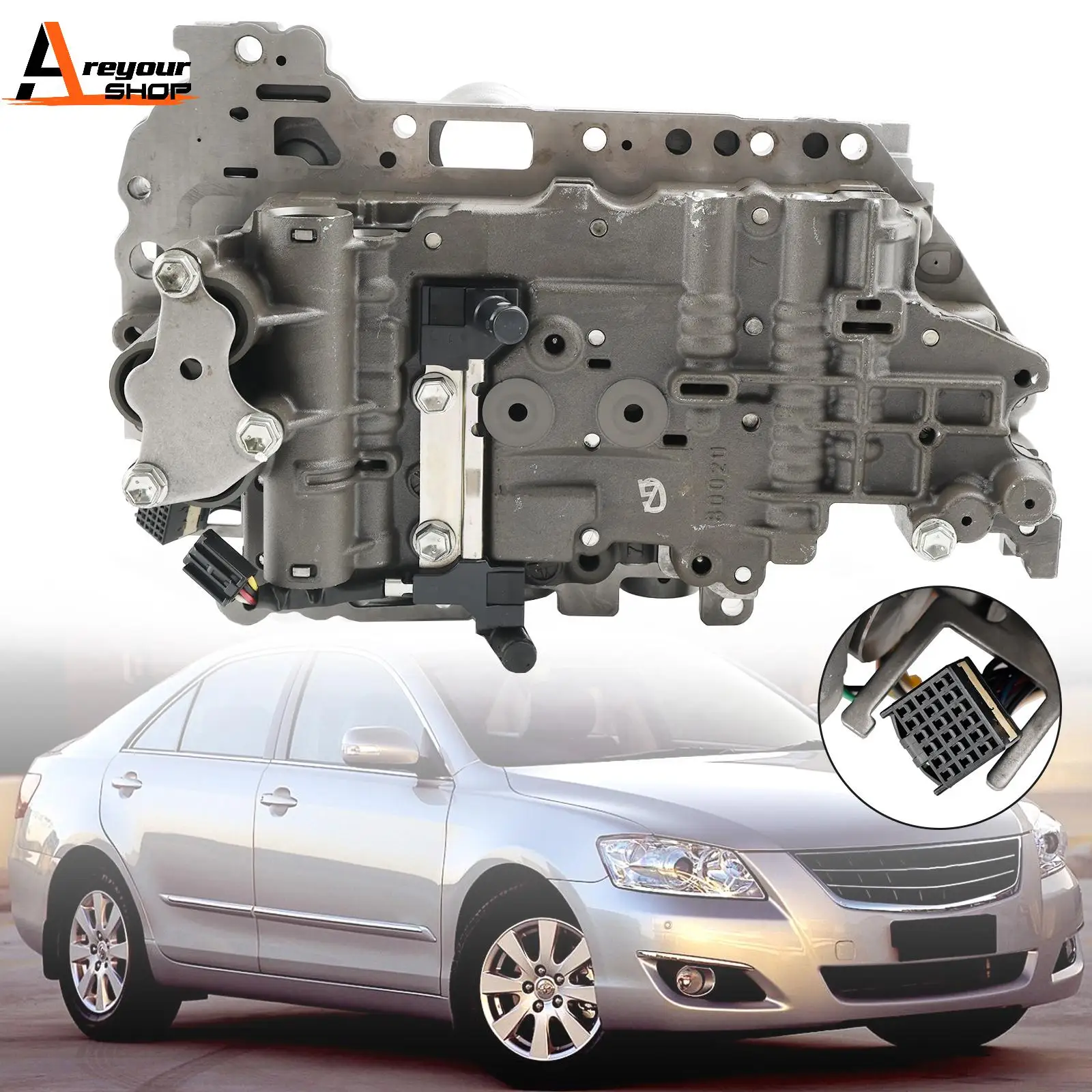 Areyourshop Transmission Valve body U660E w/7 Solenoid For Toyota Camry 6-Speed
Areyourshop Transmission Valve body U660E w/7 Solenoid For Toyota Camry 6-Speed