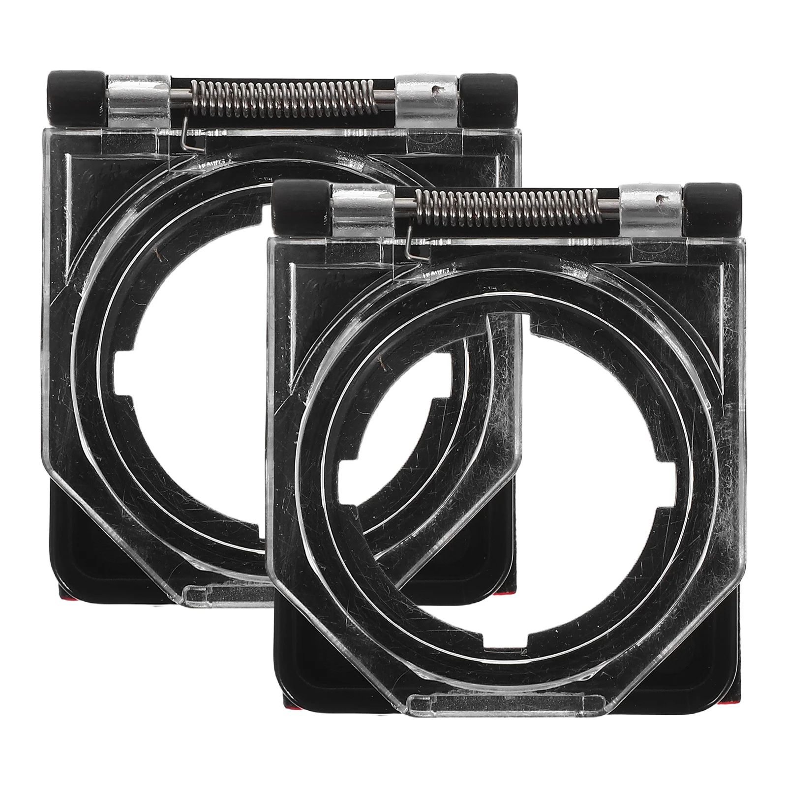 2Pcs Power Button Cover Transparent 22mm Round Plastic Self-Adhesive Desktop Collision Resistant Push Button Protector
2Pcs Power Button Cover Transparent 22mm Round Plastic Self-Adhesive Desktop Collision Resistant Push Button Protector