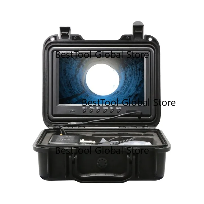 Industrial Pipe Endoscope Camera 9 Inch Screen 20-100m Waterproof Sewer Drain Pipeline Inspection Camera
Industrial Pipe Endoscope Camera 9 Inch Screen 20-100m Waterproof Sewer Drain Pipeline Inspection Camera