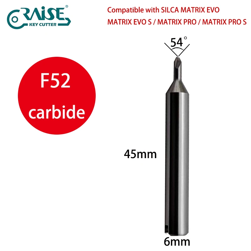 RAISE Cutter Compatible with SILCA F52 F52W SILCA MATRIX Key Machine
RAISE Cutter Compatible with SILCA F52 F52W SILCA MATRIX Key Machine