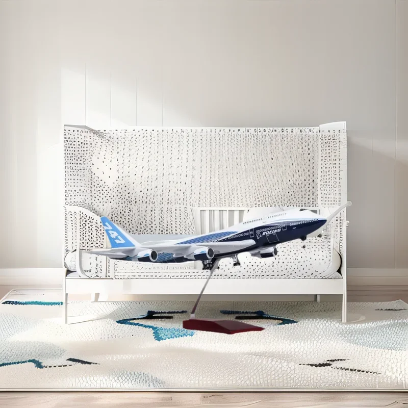 47CM 1:157 Scale B747 747 Prototype Machine Airlines Toy Airplane Resin Plastic Assembly Plane Replica Model For Collection
47CM 1:157 Scale B747 747 Prototype Machine Airlines Toy Airplane Resin Plastic Assembly Plane Replica Model For Collection