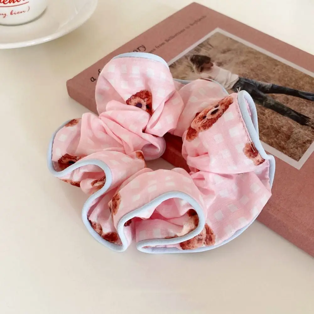 Retro Korean Style Sweet Scrunchies Headwear Rubber Band Printing Hair Rope Hair Tie Colorful Bear Ponytail Holder Daily
Retro Korean Style Sweet Scrunchies Headwear Rubber Band Printing Hair Rope Hair Tie Colorful Bear Ponytail Holder Daily