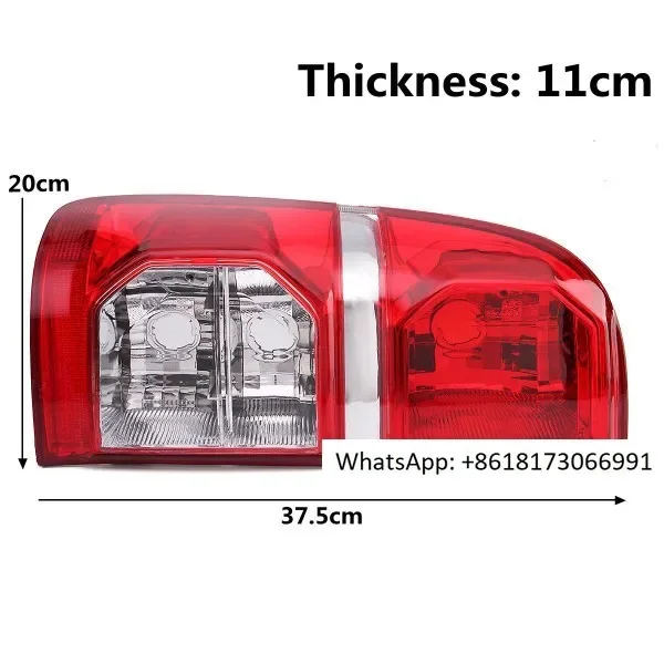 Подходит для пикапов 11-15, Hilux VIG, задних фонарей, задних стоп-сигналов со световыми проводами, 1 шт.
Подходит для пикапов 11-15, Hilux VIG, задних фонарей, задних стоп-сигналов со световыми проводами, 1 шт.