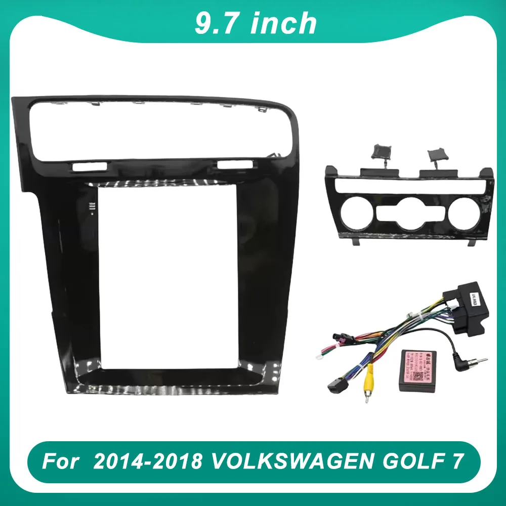 9.7 Inch Android GPS Stereo Player 2DIN Head Unit VERTICAL Car Radio Fascias Dash Frame Panel For 2014-2018 VOLKSWAGEN GOLF 7
9.7 Inch Android GPS Stereo Player 2DIN Head Unit VERTICAL Car Radio Fascias Dash Frame Panel For 2014-2018 VOLKSWAGEN GOLF 7
