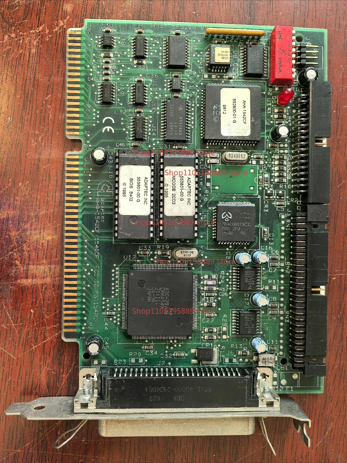 For Adaptec AHA-1542CF SCSI Card ISA Bus
For Adaptec AHA-1542CF SCSI Card ISA Bus