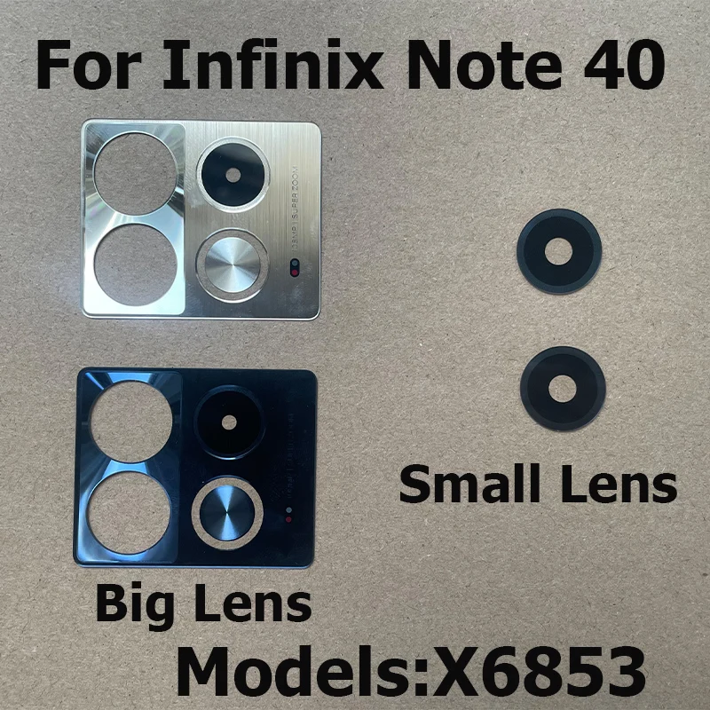 Rear Camera Lens For Infinix Note 40 X6853 Back Camera Glass Lens With Glue Sticker Adhesive Repair Parts
Rear Camera Lens For Infinix Note 40 X6853 Back Camera Glass Lens With Glue Sticker Adhesive Repair Parts