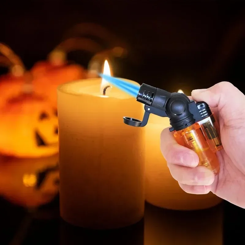 2025 Mini Refillable Butane Lighters Single Jet Flame 45° Rotatable Torch Lighters Windproof Adjustable Butane Gas Lighter
2025 Mini Refillable Butane Lighters Single Jet Flame 45° Rotatable Torch Lighters Windproof Adjustable Butane Gas Lighter