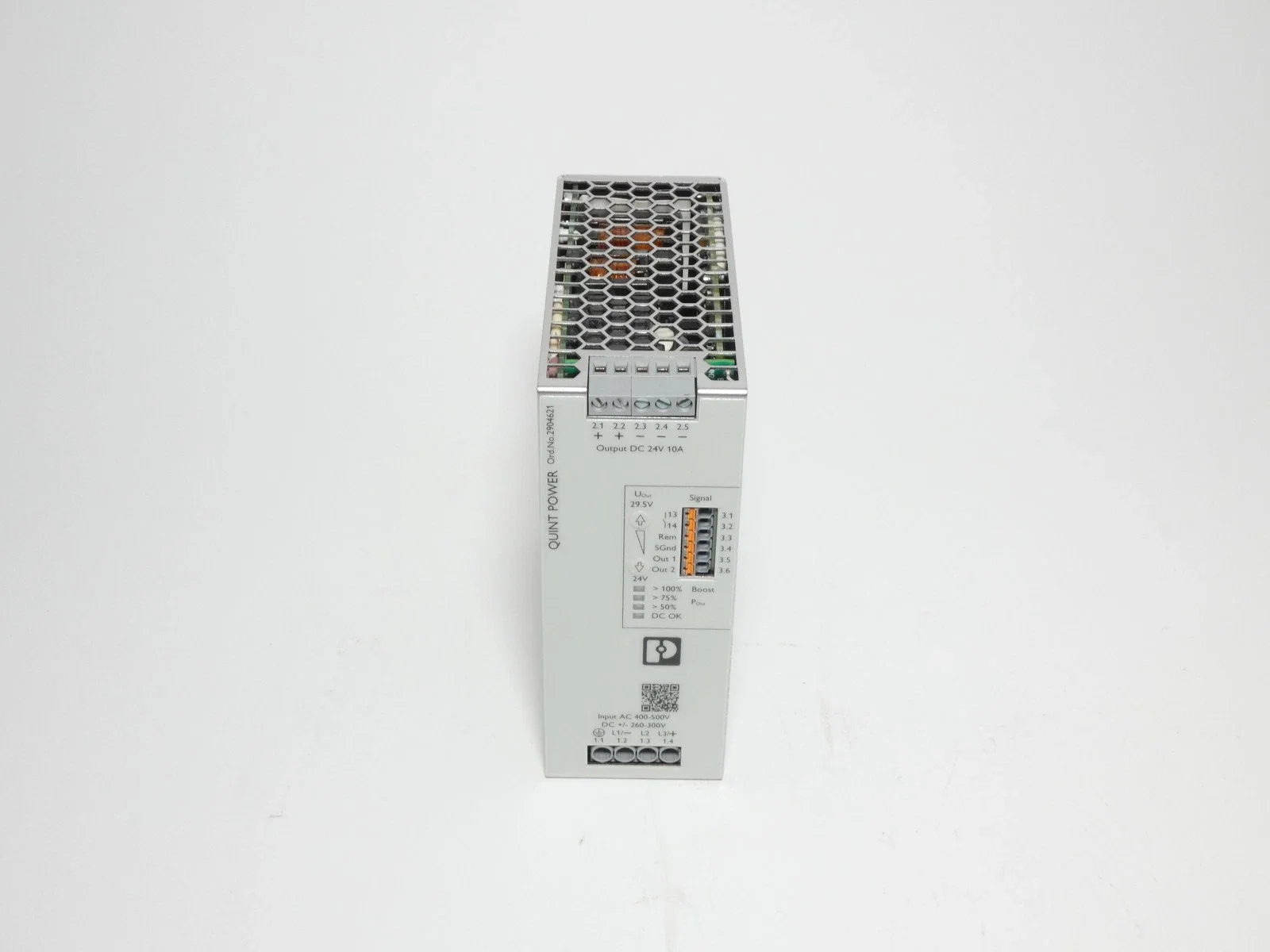 2904621 QUINT4-PS/3AC/24DC/10 - Блок питания
2904621 QUINT4-PS/3AC/24DC/10 - Блок питания