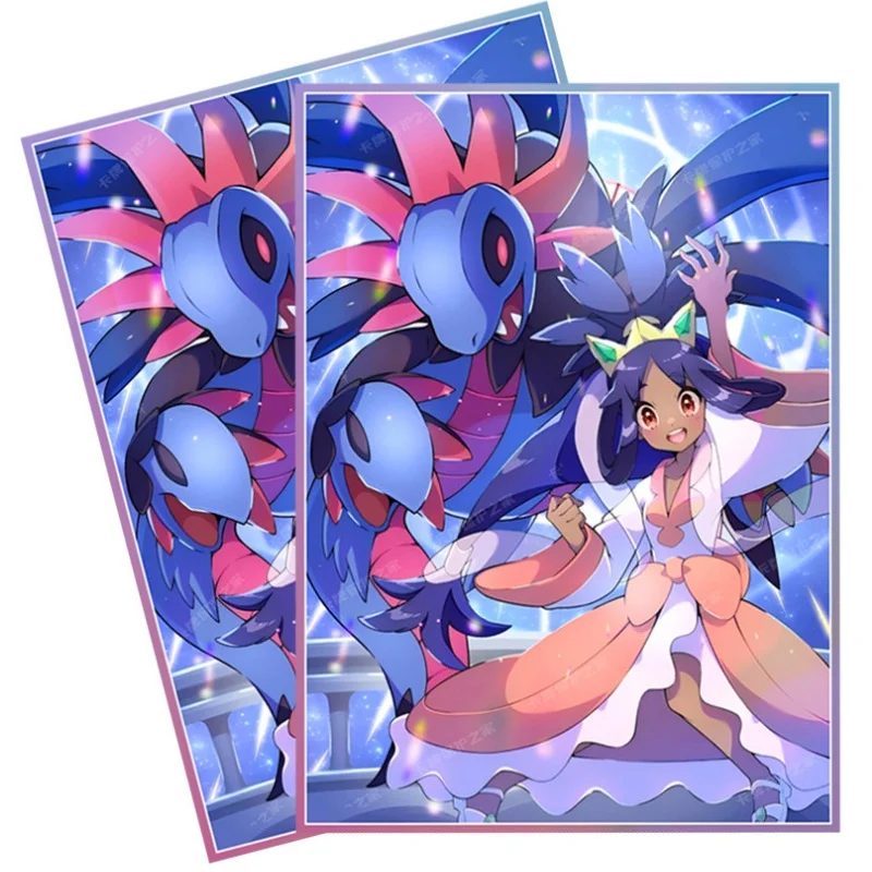 60pcs/set PTCG Trainer Girl Iris Laser Flash HD Inner Card Holder 66x91mm WS OPCG Game Collection Card Protective Sleeve Gift
60pcs/set PTCG Trainer Girl Iris Laser Flash HD Inner Card Holder 66x91mm WS OPCG Game Collection Card Protective Sleeve Gift