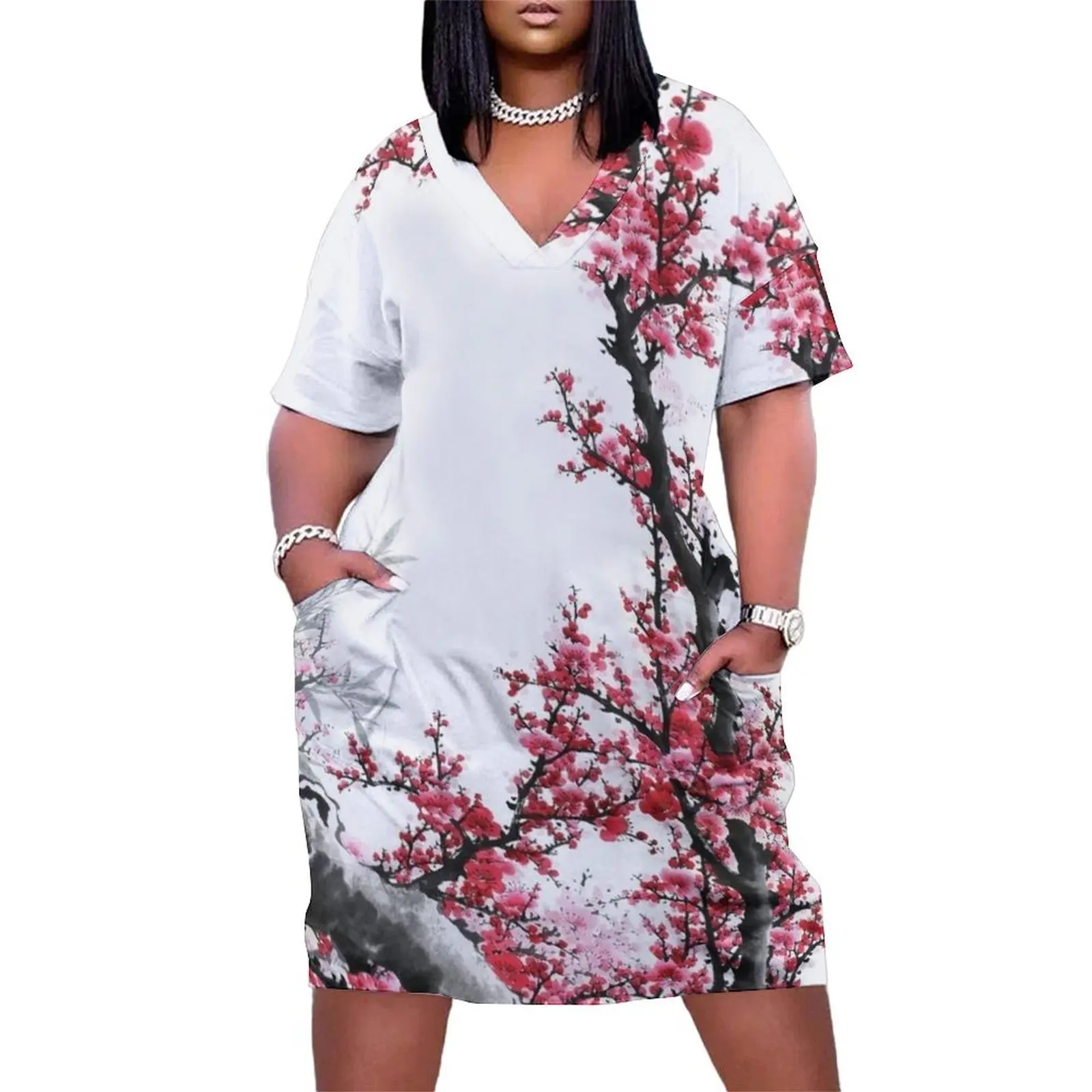 Cherryblossom woodblock print Loose Pocket Dress evening dress women evening dresses luxury 2025 Dress woman
Cherryblossom woodblock print Loose Pocket Dress evening dress women evening dresses luxury 2025 Dress woman
