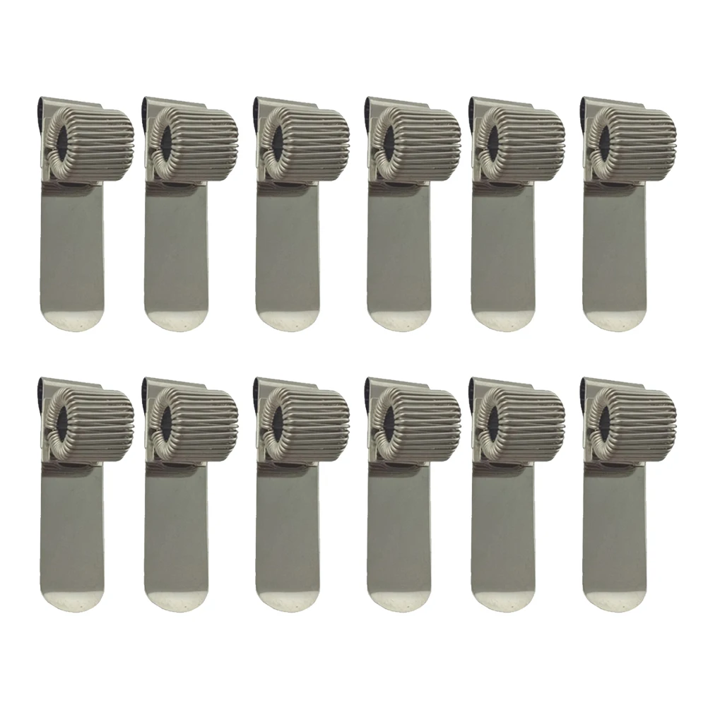 12 Pcs Spring Pen Clip Metal Holder Elastic School Supplies Desk ganizer Writing Accessories Pen Cylinder
12 Pcs Spring Pen Clip Metal Holder Elastic School Supplies Desk ganizer Writing Accessories Pen Cylinder