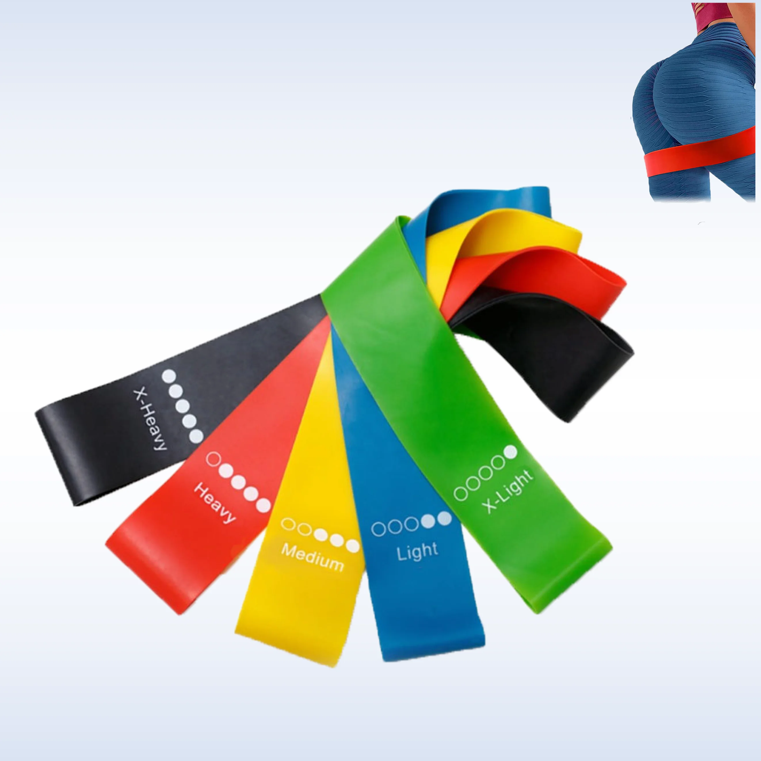 Custom Wholesale High Quality Workout Resistance Band Home Gym Band Set Loop Fitness Resistance Bands
Custom Wholesale High Quality Workout Resistance Band Home Gym Band Set Loop Fitness Resistance Bands