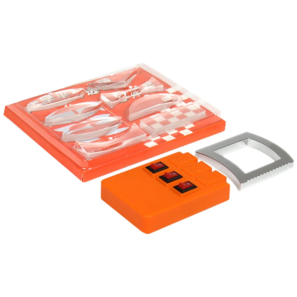 1 set Optical Experiment Kit Physics Optics Teaching Refraction Science Equipment Convex Lens Concave Mirror Linear Light Source
1 set Optical Experiment Kit Physics Optics Teaching Refraction Science Equipment Convex Lens Concave Mirror Linear Light Source