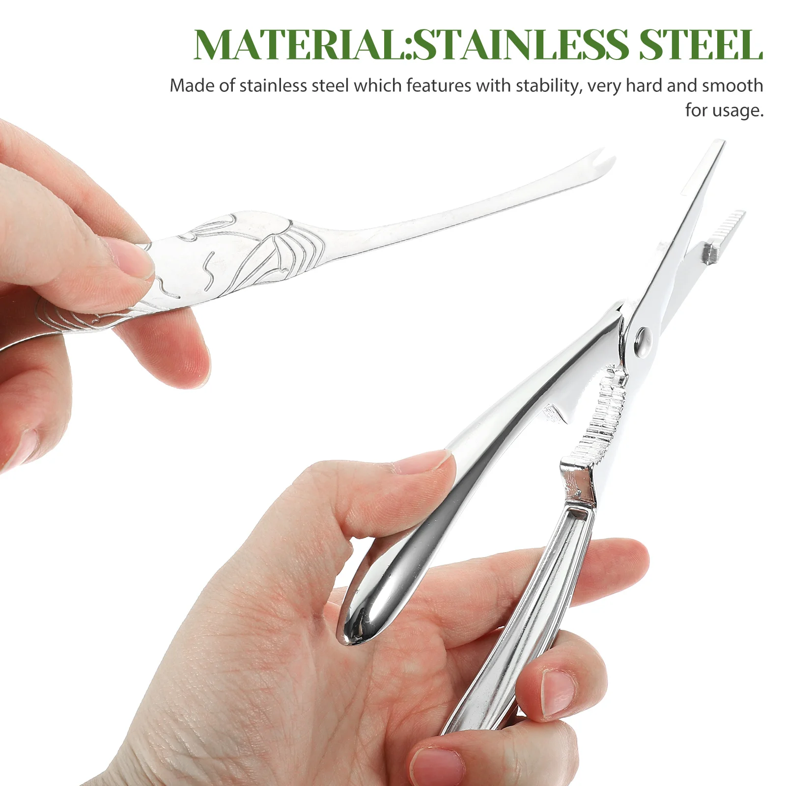 Stainless Steel Crab Eating Tools Crackers Forks Shell Openers Kitchen Utensils For Lobster Crab Legs Oysters Seafood Tools
Stainless Steel Crab Eating Tools Crackers Forks Shell Openers Kitchen Utensils For Lobster Crab Legs Oysters Seafood Tools