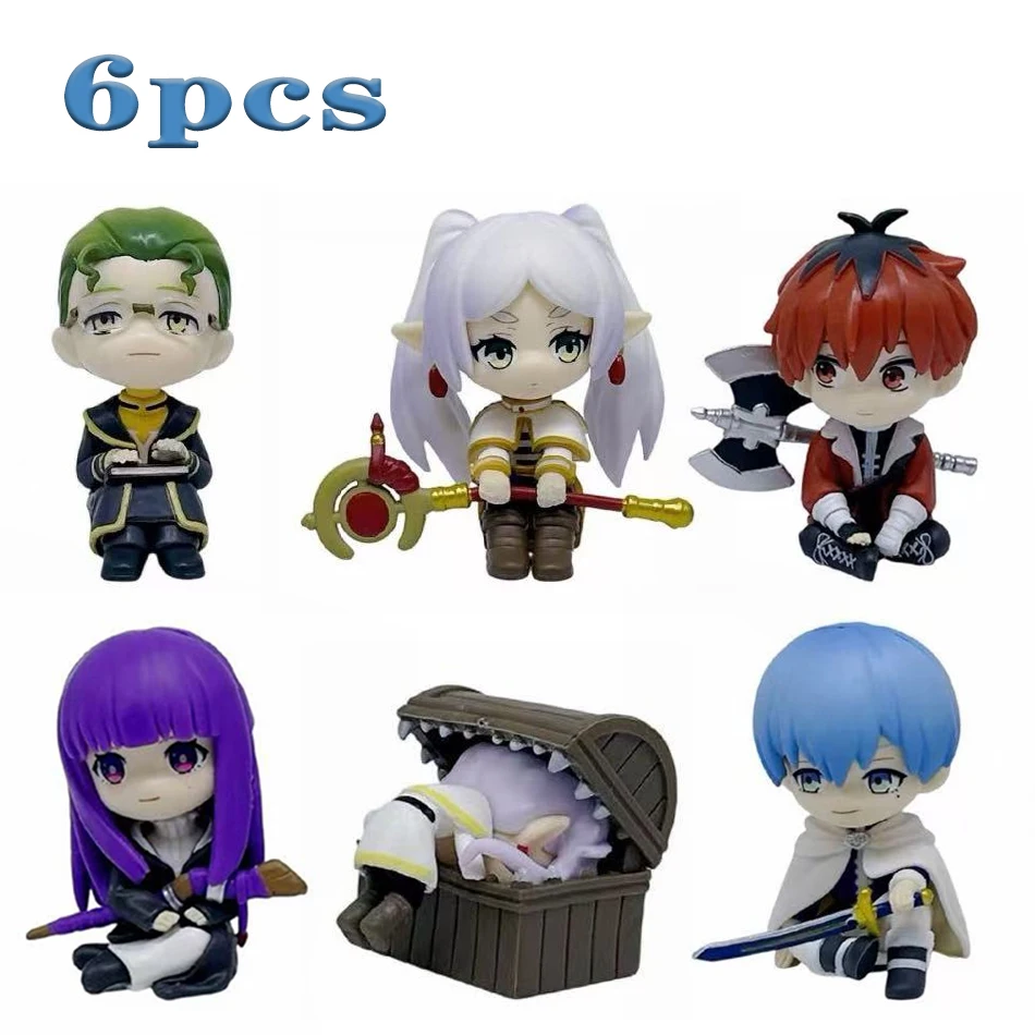 6pcs/Set Anime Frieren:Beyond Journey's End Anime Figures Frieren Himmel Action Figure Cartoon Ornaments Toy Fans Gift
6pcs/Set Anime Frieren:Beyond Journey's End Anime Figures Frieren Himmel Action Figure Cartoon Ornaments Toy Fans Gift