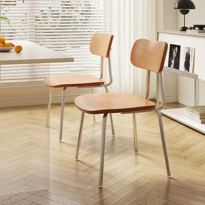 Nordic Retro Dining Chair Metal Home Designer Restaurant Solid Wood Backrest Stool Desk Light Luxury Dining Table Chairs
Nordic Retro Dining Chair Metal Home Designer Restaurant Solid Wood Backrest Stool Desk Light Luxury Dining Table Chairs