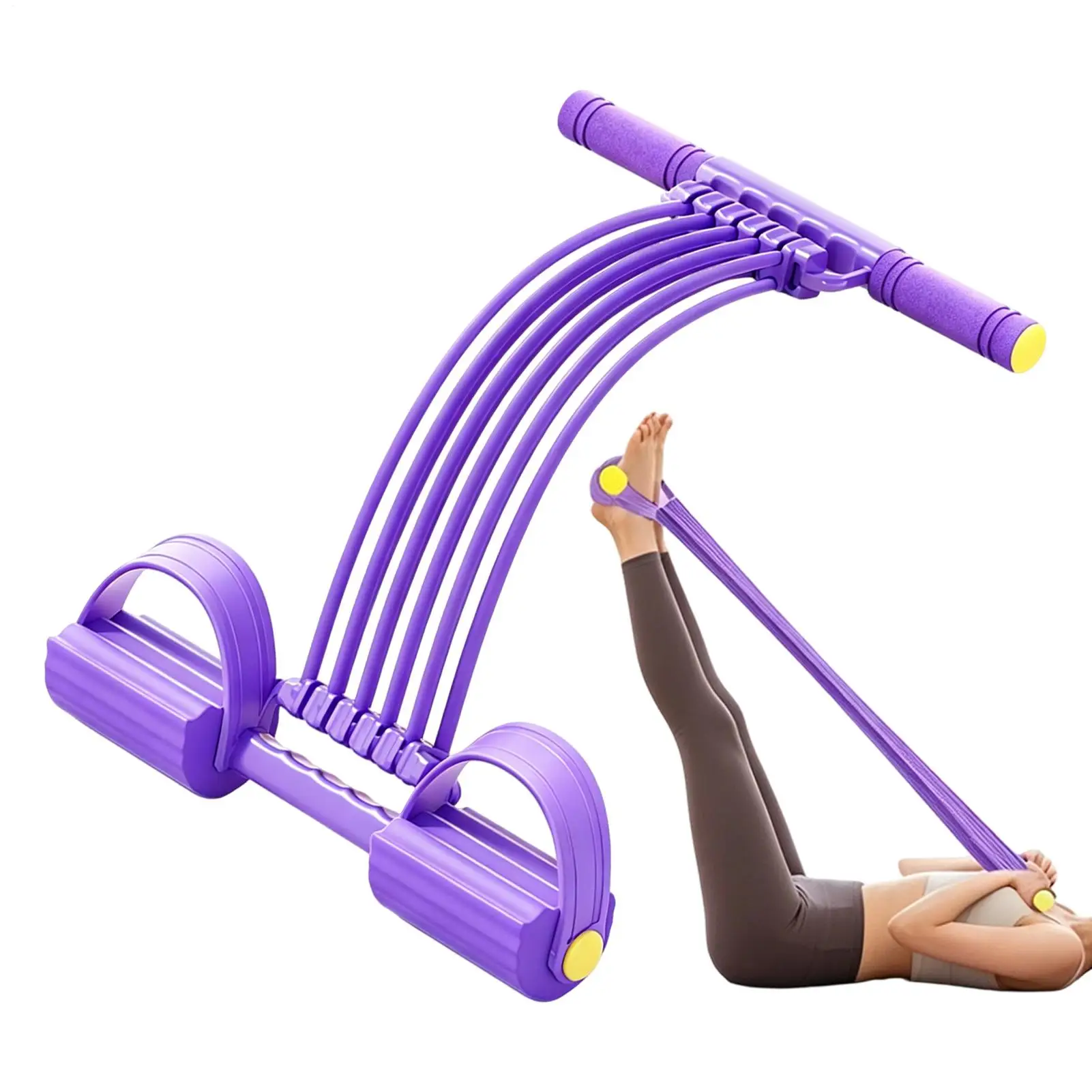 Pedal Puller Resistance Band 10-Tube Workout Equipment Full Body Exercise Band For Women Men Adults Athletes Beginners
Pedal Puller Resistance Band 10-Tube Workout Equipment Full Body Exercise Band For Women Men Adults Athletes Beginners