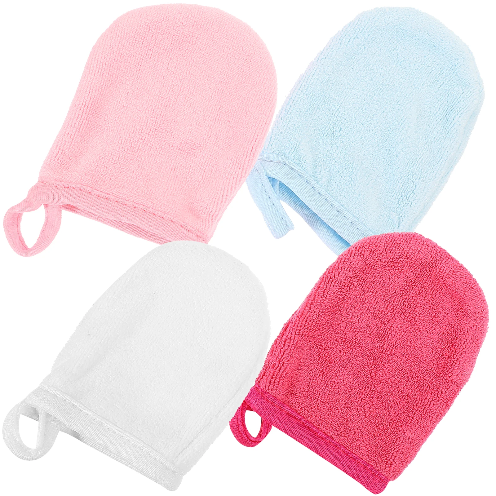 4pcs Face Cleaning Gloves Reusable Makeup Remover Mitts Microfiber Facial Scrub Gentle Exfoliator Sensitive Skin Portable
4pcs Face Cleaning Gloves Reusable Makeup Remover Mitts Microfiber Facial Scrub Gentle Exfoliator Sensitive Skin Portable