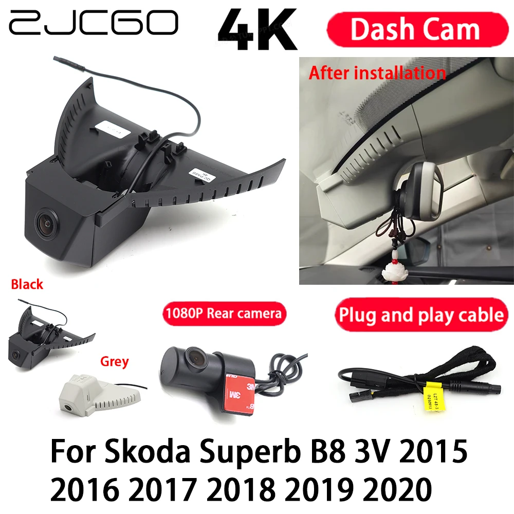 Car Camera 4K Plug and Play Dash Cam Video Recorder Night Vision for Skoda Superb B8 3V 2015 2016 2017 2018 2019 2020
Car Camera 4K Plug and Play Dash Cam Video Recorder Night Vision for Skoda Superb B8 3V 2015 2016 2017 2018 2019 2020