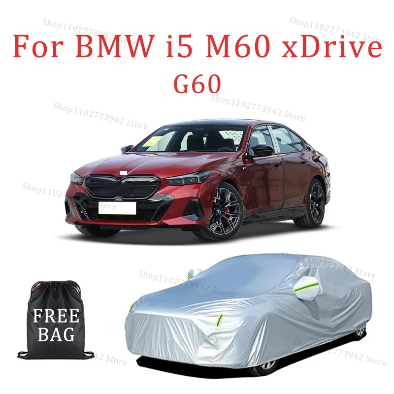 Car Cover Protection Sunscreen Heat Insulation Dust Resistant Scratch For BMW i5 M60 xDrive G60 Car Exterior Accessories
Car Cover Protection Sunscreen Heat Insulation Dust Resistant Scratch For BMW i5 M60 xDrive G60 Car Exterior Accessories