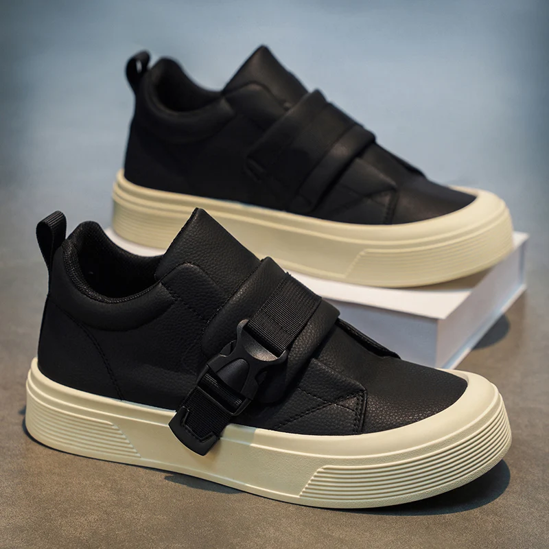 Trend Thick-Soled Heightening Sports Shoes Men 2026 Spring New Hook & Loop Casual Board Shoes Fashion Versatile Sneakers for Men
Trend Thick-Soled Heightening Sports Shoes Men 2026 Spring New Hook & Loop Casual Board Shoes Fashion Versatile Sneakers for Men